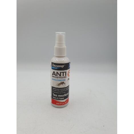 DÉCAMP' - Anti moustiques écran corporel - 100ml - Protection 6h - Enfants dès 6 mois - Date 05/2022 - Voir photos