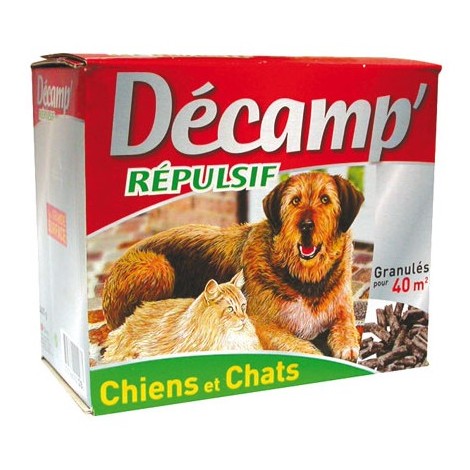 Répulsif chien et chat en cristaux gélifiés Décamp' - 500 g