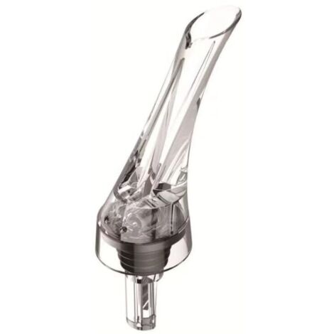Decantador aireador de vino con boquilla antigoteo para vinos tintos, blancos y rosados: aireación instantánea de la botella.