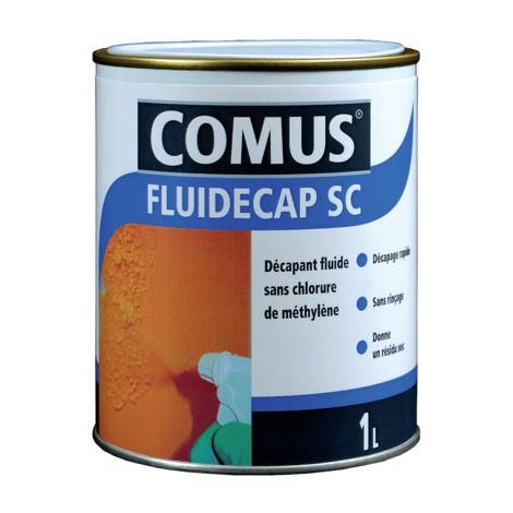 FLUIDECAP 5L - Décapant liquide. pour lasures. vernis et peintures - COMUS - incolore