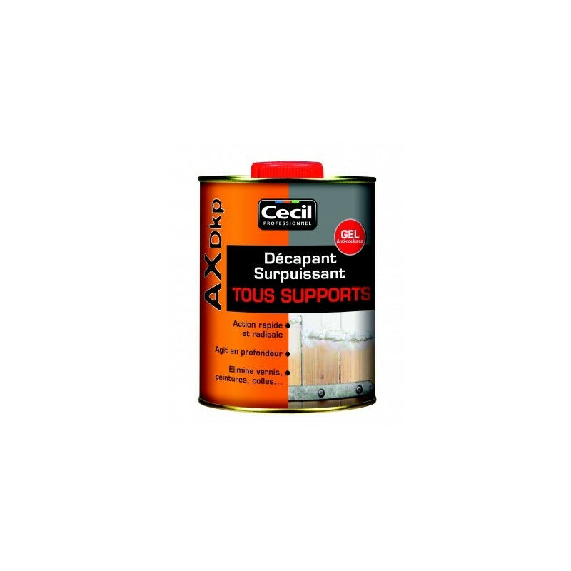 Décapant ax dkp Gel Multi-supports Cecil Cond.: 2.5 l