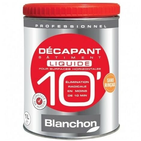 Décapant Bâtiment 10' Liquide Blanchon 1L - Plusieurs modèles disponibles