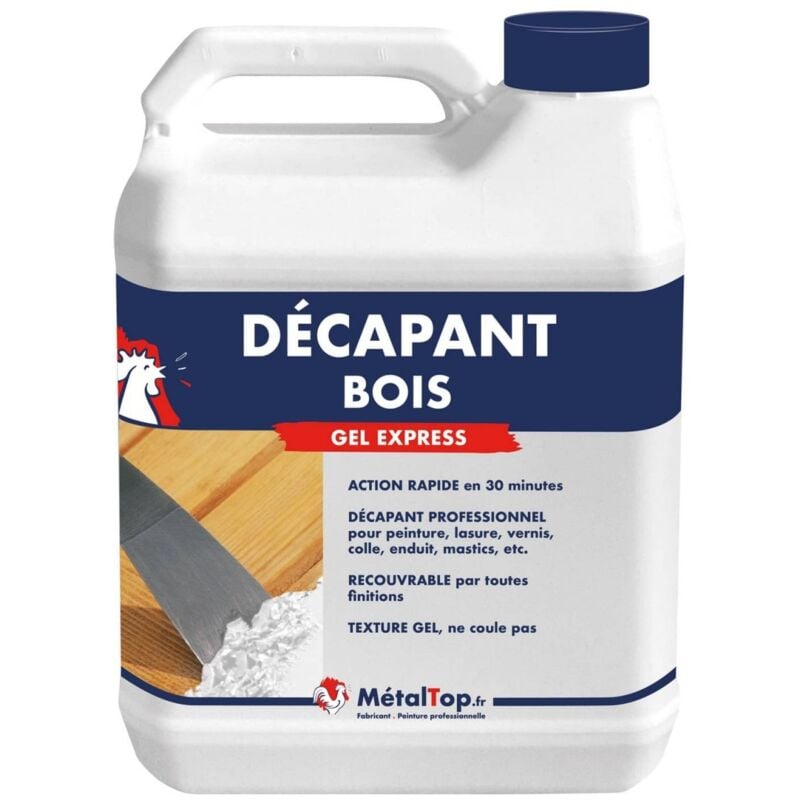 Decapant Bois - 20 l - Incolore Metaltop