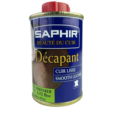 Décapant cuirs lisses 100ml Saphir