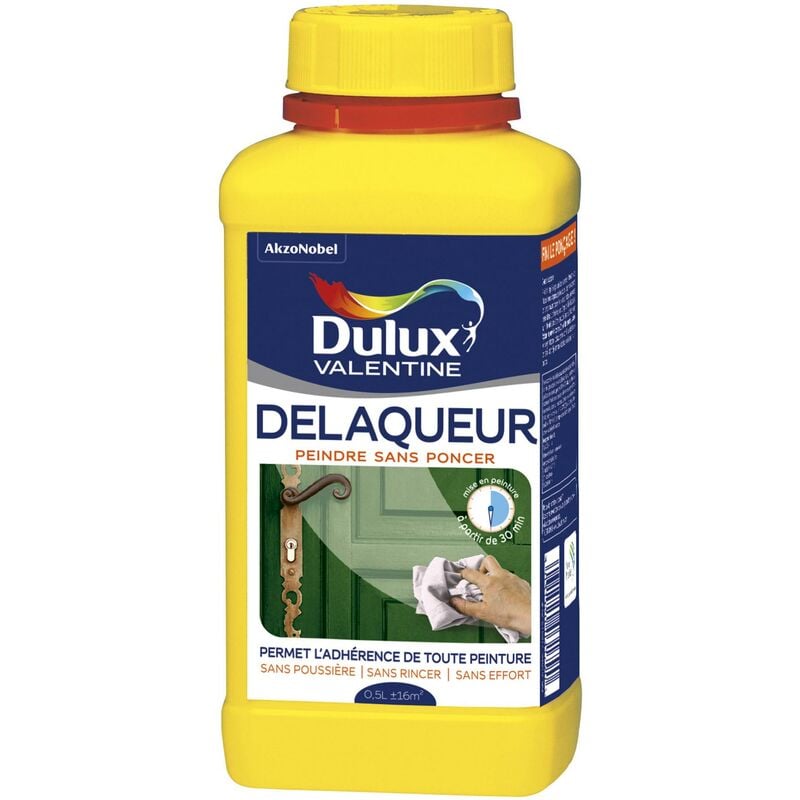 Delaqueur pour ancienne peinture ou vernis Dulux Valentine 0,5L
