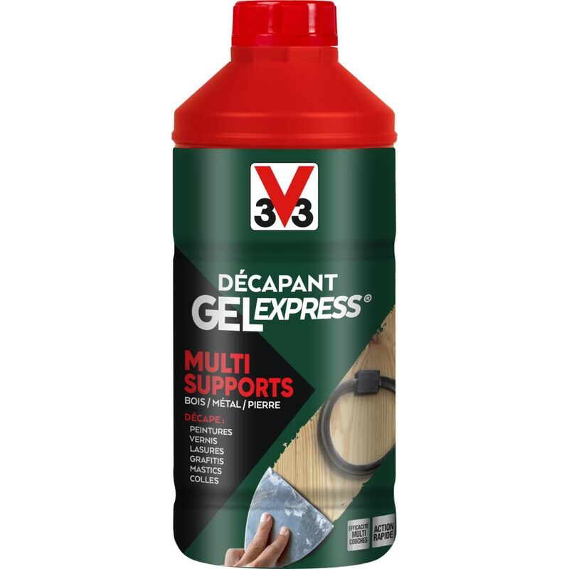 V33 - Décapant gel express® Multi-supports 1L