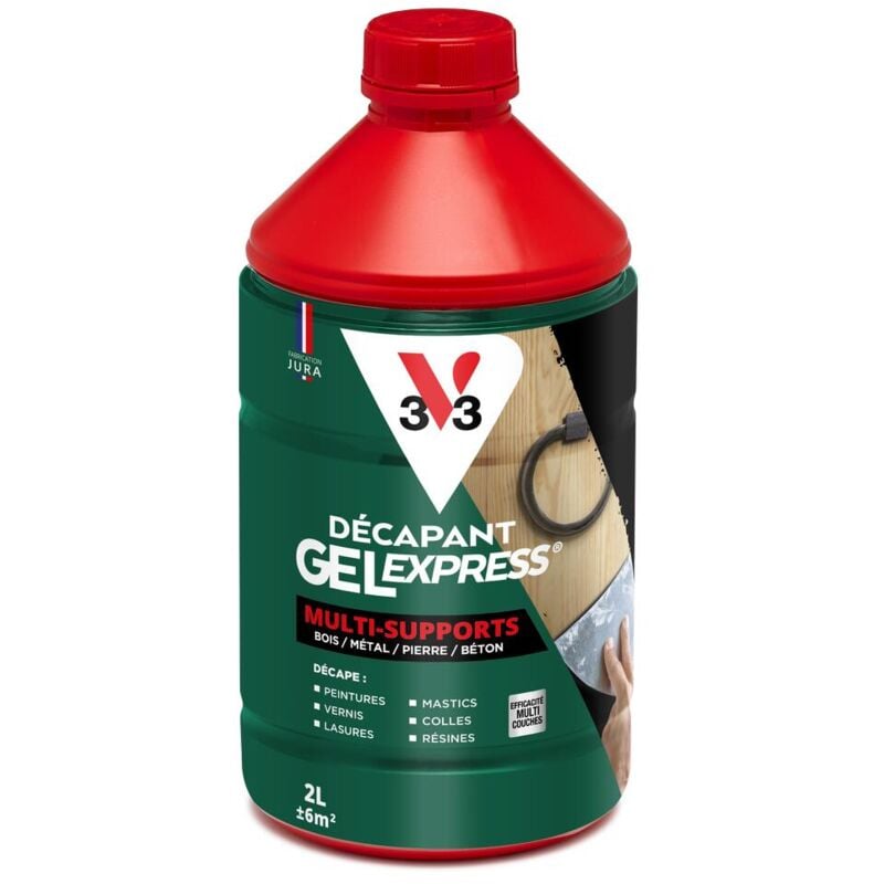 Décapant gel express® Multi-supports V33 2L