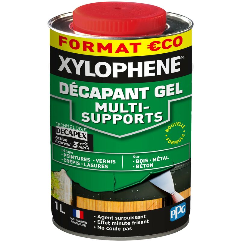 Xylophene - Gel Décapant Multi-Supports Conditionnement: 1L