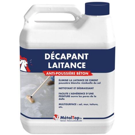 Decapant Laitance - 20 L    - Incolore - Metaltop