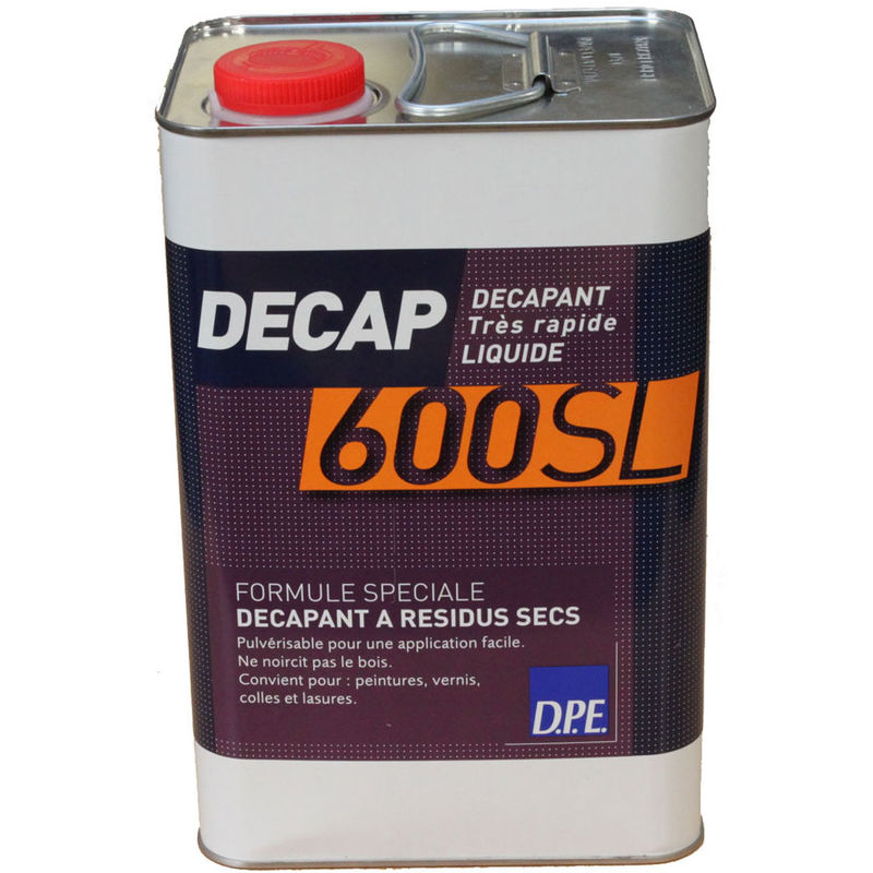 DPE - Décapant liquide très rapide et sans rinçage DECAP 600 SL - - 5L