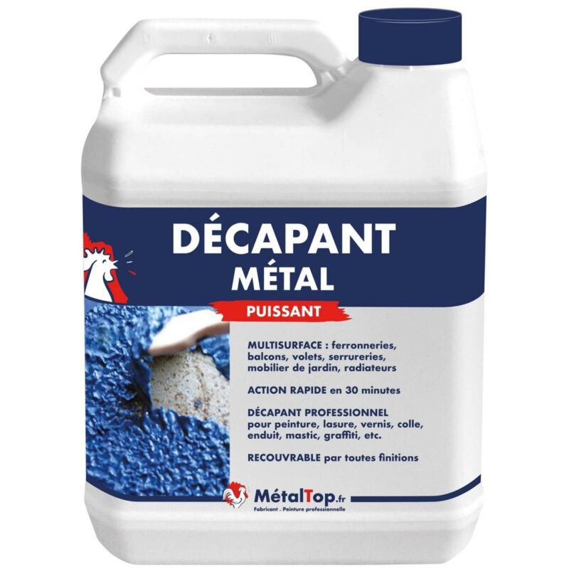 Decapant Metal - 1 l - Incolore Metaltop