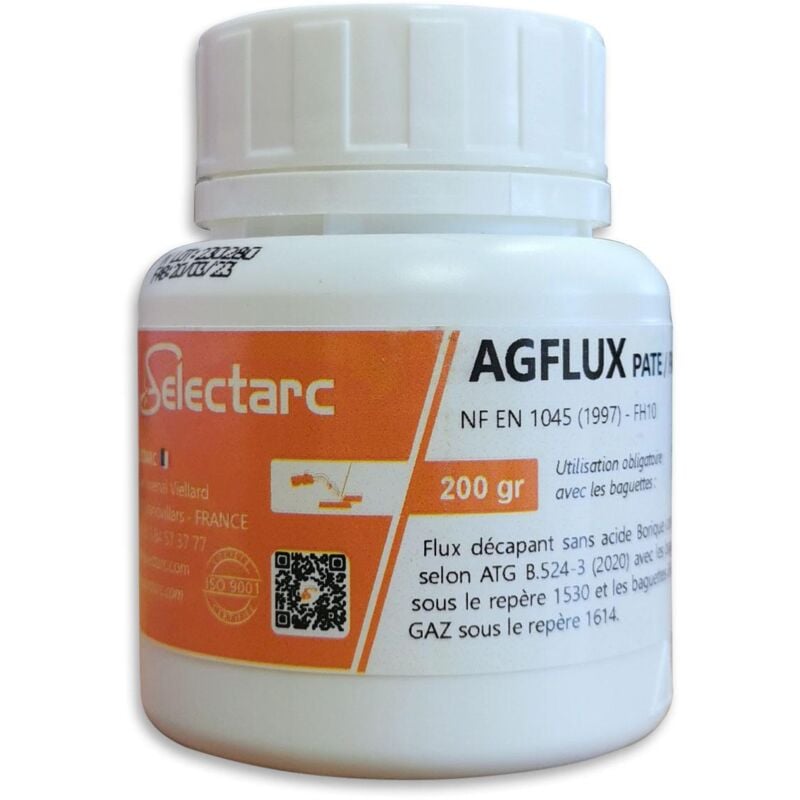 Selectarc - Decapant brasure cuivre argent - soudo-brasage metaux cuivreux