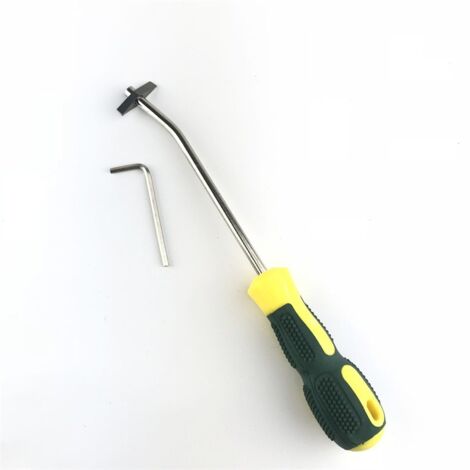 Décapant professionnel de coulis de carreaux de céramique Carreaux d'acier au tungstène Gap Cleaner Foret pour plancher Mur Seam Ciment Nettoyage Outil à main 1 set
