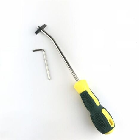 Décapant professionnel de coulis de carreaux de céramique Carreaux d'acier au tungstène Gap Cleaner Foret pour plancher Mur Seam Ciment Nettoyage Outil à main 1 set