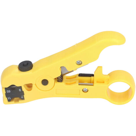 Décapant universel réglable pour câbles coaxiaux RG59, RG6, RG7, RG11