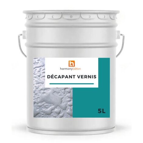 Décapant vernis - 5 L - Harmony Béton