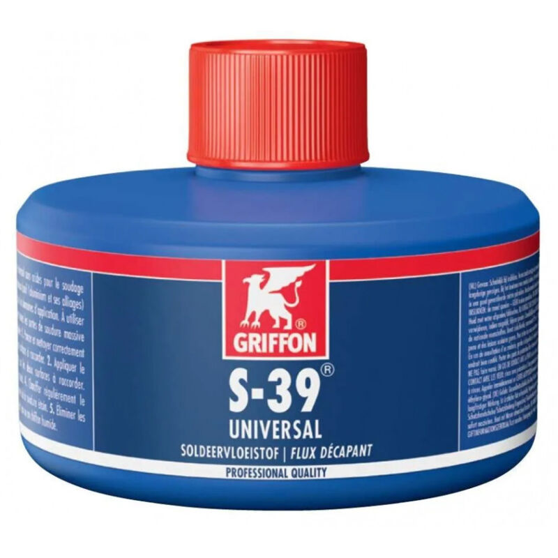 

Decapante para soldadura de estaño S-39 UNIVERSAL, con cepillo, 320 ml