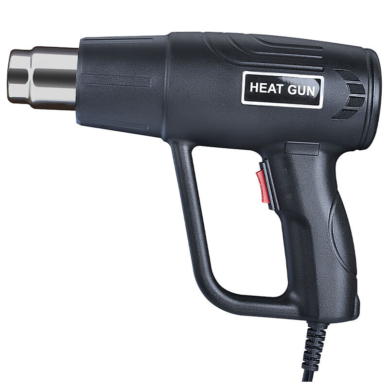 Décapeur thermique 2000 W, pistolet à air chaud professionnel 60-600 ℃, 2 niveaux de vitesse du vent réglables,protection contre les surcharges, 4
