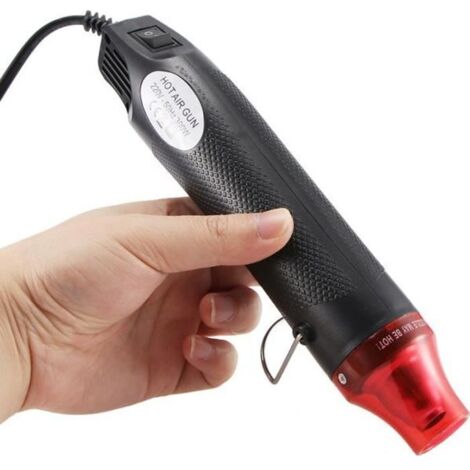 Décapeur Thermique,300W Pistolet à Air Chaud Electrique Température Shrink FIMO Timbre Sceau
