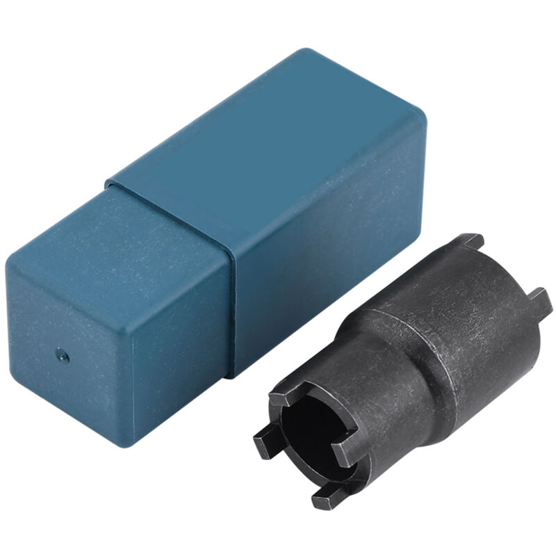 Decdeal Schwarz 20/24-Mm-Verriegelungsmutter, Kupplung-Werkzeug 4-Polige Steckdosenspanner Feststahl Atv Für Home Verwenden Motorrad Honda Crf 600Rr 450R 250L