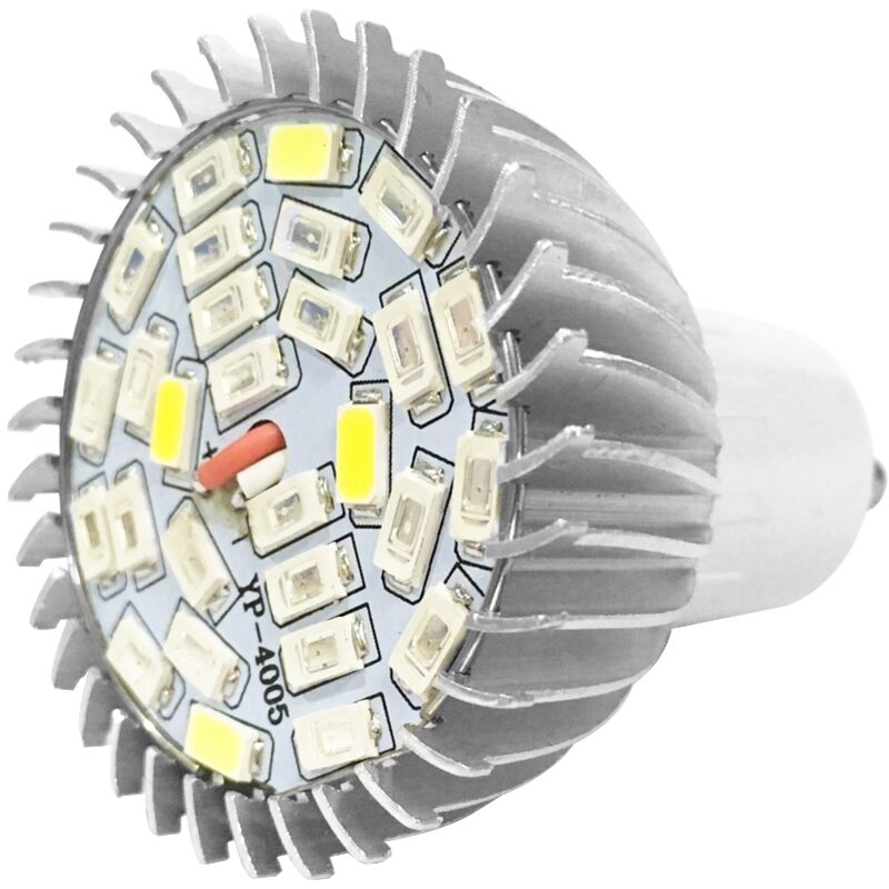 Decdeal 28W Led à spectre complet élèvent l'ampoule de lampe de croissance légère pour l'usine de fleur 85V-265V GU10