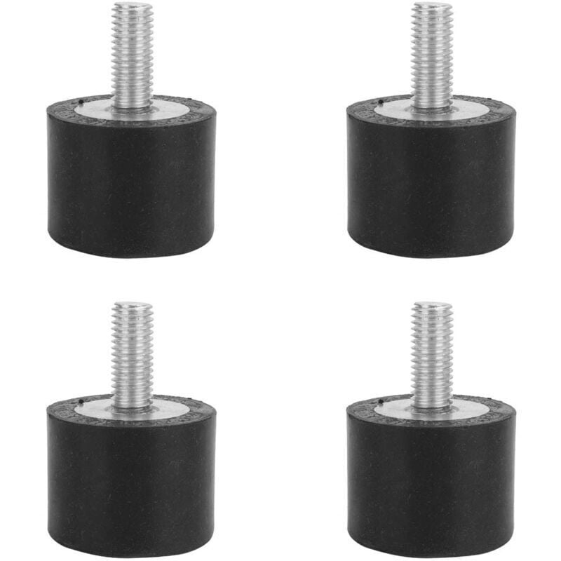 Image of Decdeal 4 Stück Anti-Vibrations-Gummi-Spulenhalterung, Isolatordämpfer (VE40 30 M10 25)