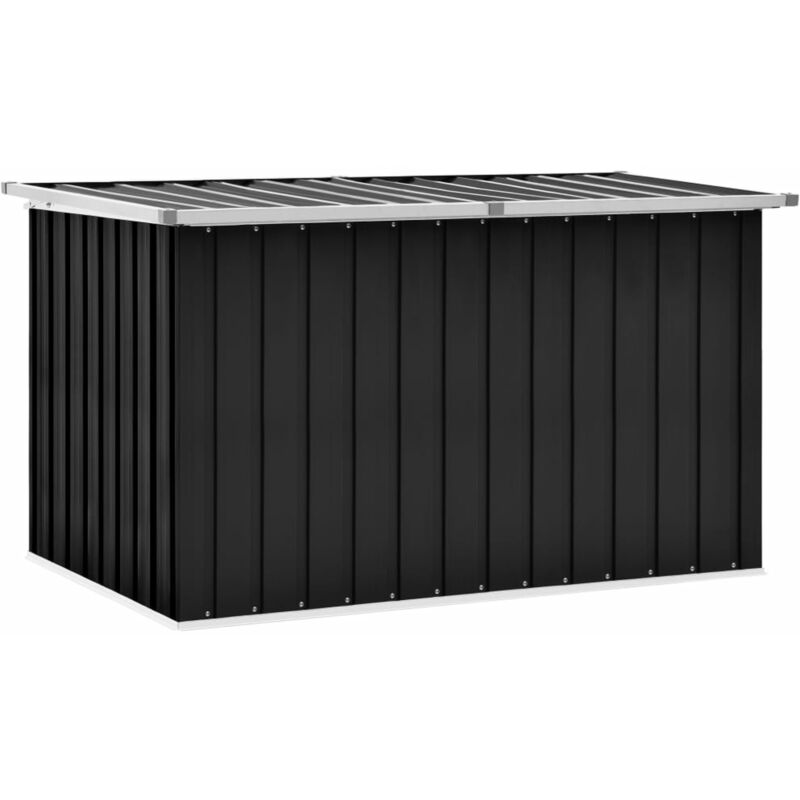 Boîte de rangement de jardin Anthracite 149x99x93 cm