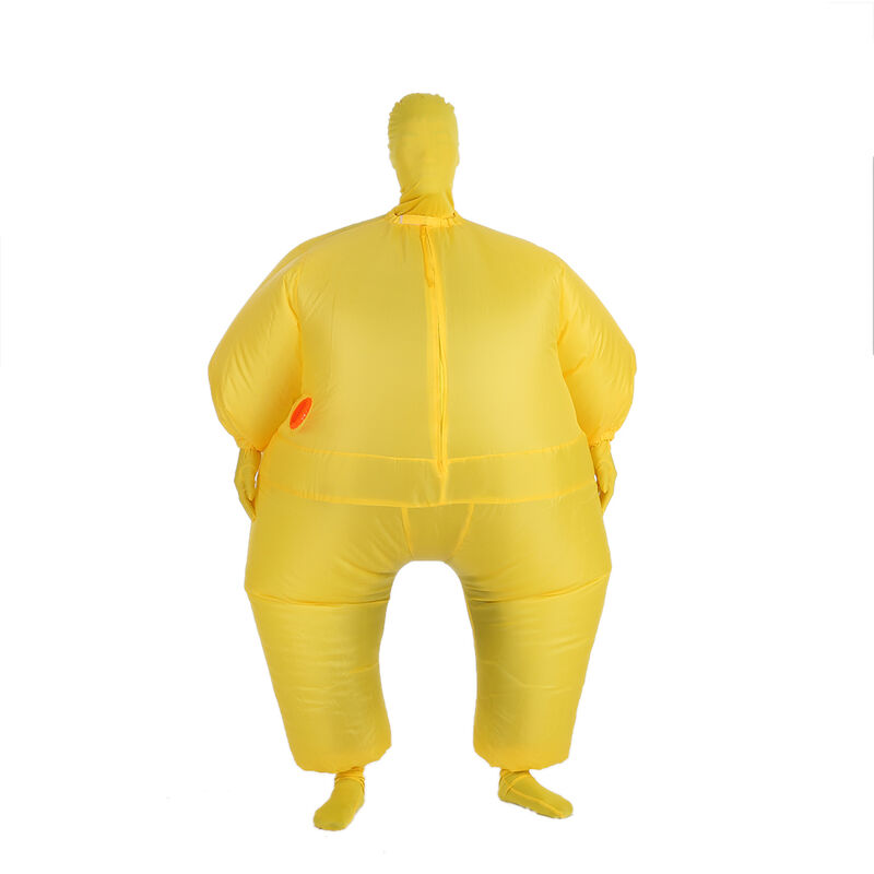 

Disfraz de cuerpo completo inflable de tamano adulto divertido, ventilador de aire operado, vestido de lujo, fiesta deportiva de Halloween, disfraz