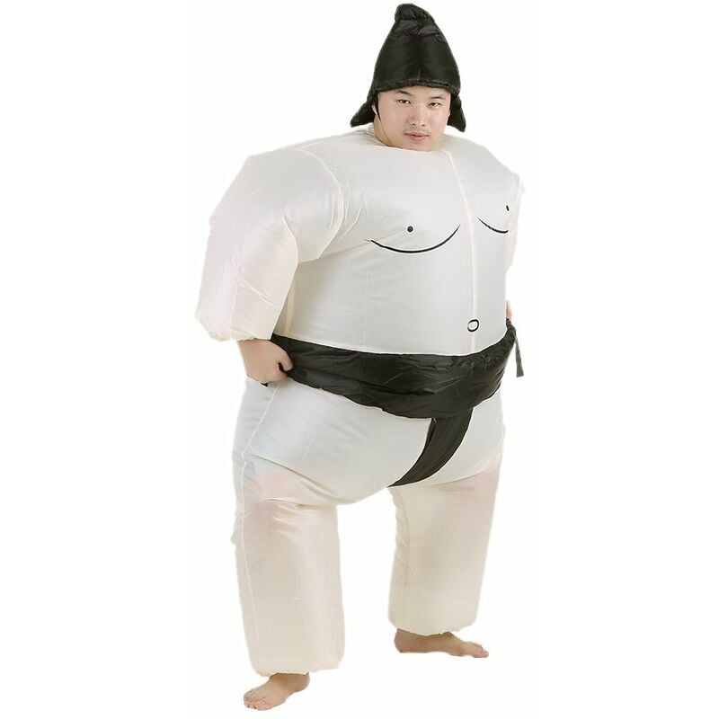 

Disfraz de sumo inflable para ninos lindos con ventilador a pilas, vestido elegante, fiesta de Halloween, disfraz de cosplay, disfraz de luchador
