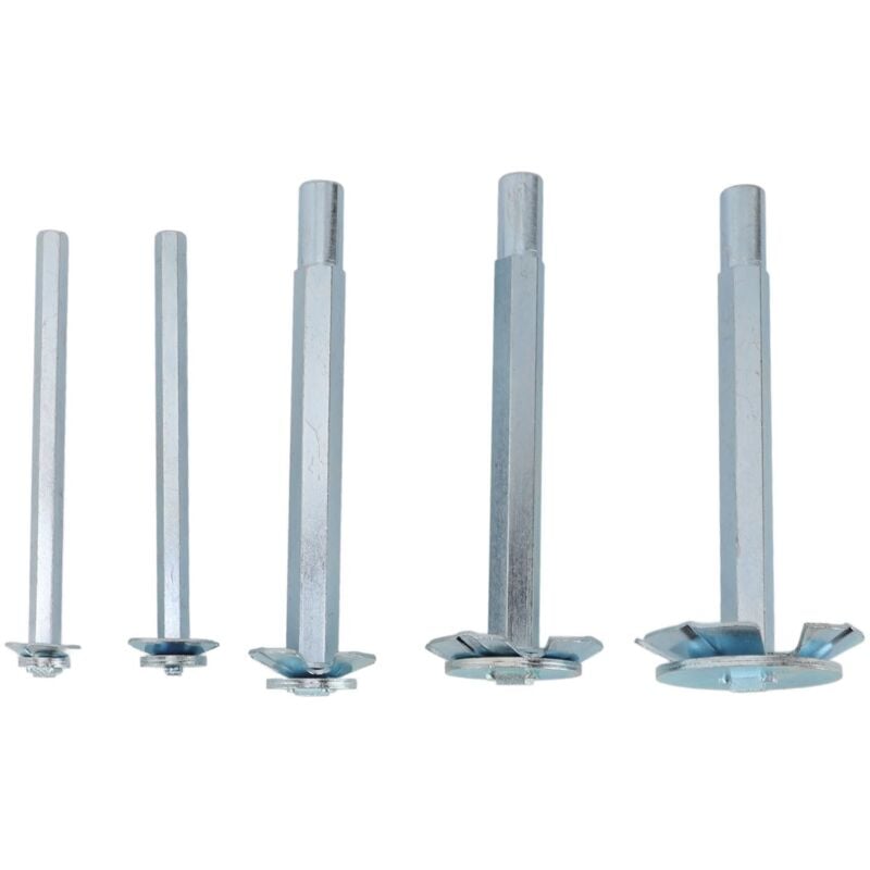 Image of Decdeal PVC Sockel Saver Installation Bit Set Sparen Sie Zeitaufwand Hochgeschwindigkeitstahl 5pcs