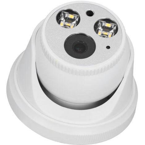 Decdeal Réduction du bruit de caméra HD Dome de vision nocturne infrarouge imperméable pour intérieur extérieur DC12V
