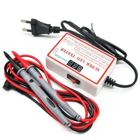 Decdeal – Testeur de rétroéclairage LED pour TV LCD – Détection automatique tension 0-300V – Réparation sans démontage – Lampe LED multicolore