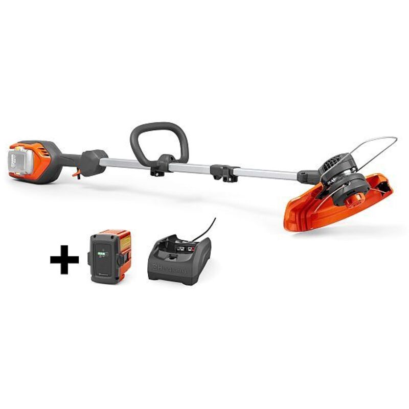 Decespugliatore Husqvarna a batteria 215iL con batteria BLi10 e carica