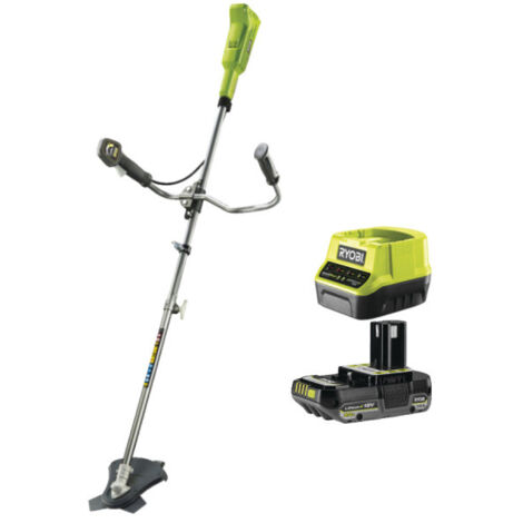 Decespugliatore RYOBI OBC1820B Pack - 18V OnePlus - 1 batteria da 2,0 Ah - 1 caricabatterie rapido