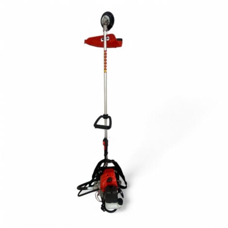 Decespugliatore scoppio 52cc potenza 1450W motore 2 tempi antivibrante accensione elettronica easy start serbatoio 12L