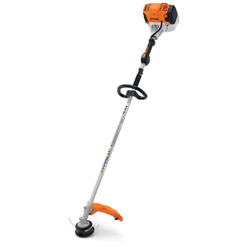 Stihl - Débroussailleuse FS120R, 30,8CC, 1,3 KW/1,8 cv, poids 6,0 kg, pour herbe tenace avec système antivibrant, Alimenté au gaz