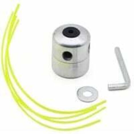 Decespugliatore, testina in alluminio, testina per erba, testina in alluminio, testina per erba per accessori per tosaerba