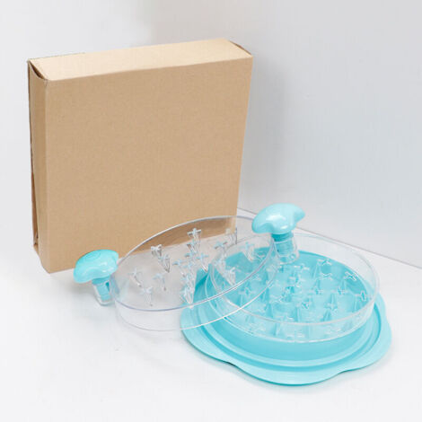 Déchiqueteur de blanc de poulet, déchiqueteur de viande pour aliments pour bébés, déchiqueteur de viande avec boîte en papier aquarelle + brosse + fourchette