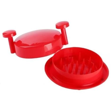 Déchiqueteuse de Viande Plus Efficace que les Griffes d'Ours - Outil de Cuisine pour Effilocher la Viande de Boeuf, (Nylon, Rouge)