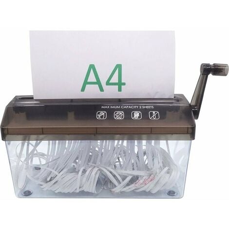 Mini destructeur de papier électrique multifonctionnel bureau maison petit  destructeur de papier