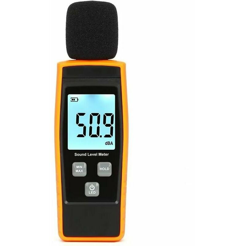 Decibelmeter - SL.GT Portable Sound Level Meter Digital Sound Level Meter - 30-130 dB(A) Range db meter, Noise Level, Decibel Monitoring Tester