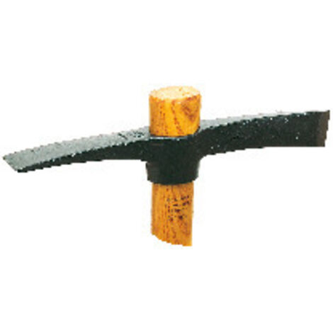 Décintroir à hache 32 cm – Manche en frêne certifié PEFC – Acier haute teneur en carbone trempé 52-58 HrC – Outil robuste pour travaux de maçonnerie et démolition