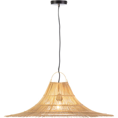 Decke 80x80x333 / 200 Natural Rattan Lighting / Federlampen für alle Stile, um dem Haus eine Note zu verleihen