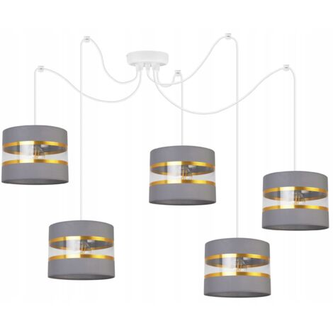 DECKE HäNGEND LAMPE KRONLEUCHTER LAMPENSCHIRM MODERN