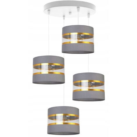 DECKE HäNGEND LAMPE KRONLEUCHTER LAMPENSCHIRM MODERN