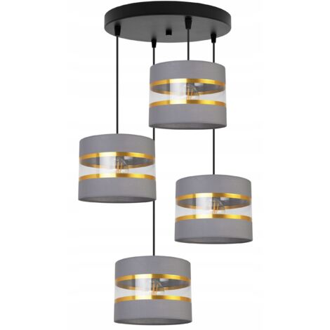 DECKE HäNGEND LAMPE KRONLEUCHTER LAMPENSCHIRM MODERN