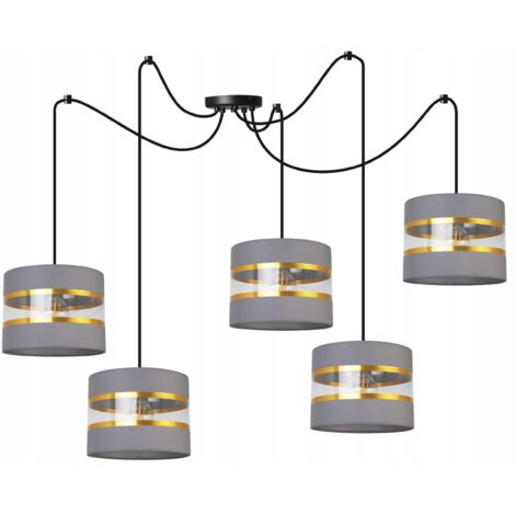 DECKE HäNGEND LAMPE KRONLEUCHTER LAMPENSCHIRM MODERN