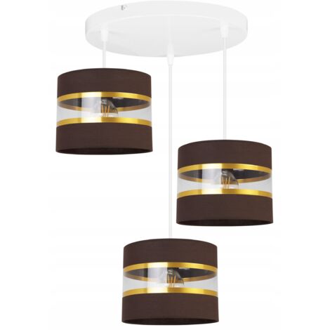 DECKE HäNGEND LAMPE KRONLEUCHTER LAMPENSCHIRM MODERN