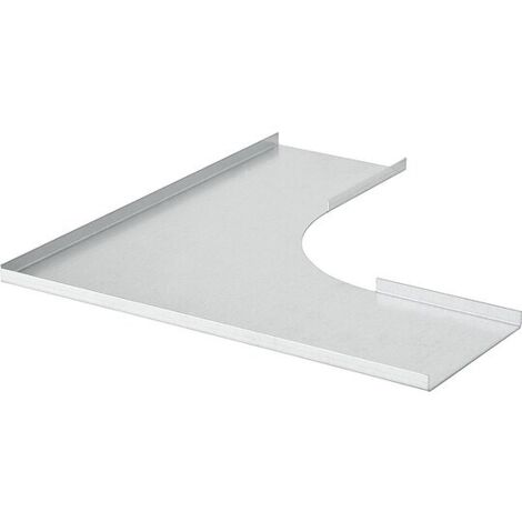 Deckel für Bogenstück DB90100 - 90°, horizontal, 106 mm