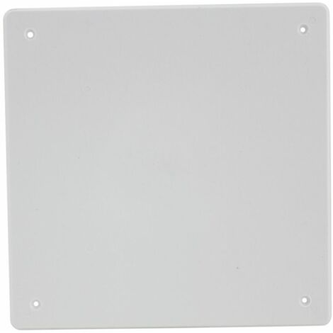 Deckel für Unterputz-Abzweigkasten 150 x150 mm weiß Schalterdosen & Abzweigdosen